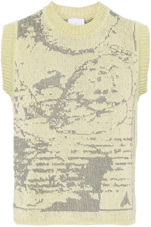 ROA Jersey Elk con motivo GG en intarsia