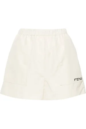 Fendi Shorts de talle alto