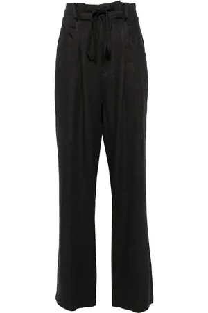 GOEN.J Pantalones rectos de talle alto
