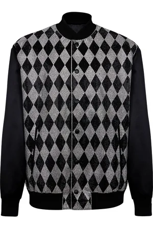 Balmain Chaqueta bomber con apliques de strass