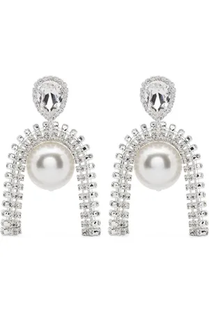 MAGDA BUTRYM Pendientes con detalle de perlas artificiales