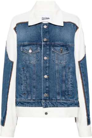 Jean Paul Gaultier Chaqueta vaquera con panel en Trompe L