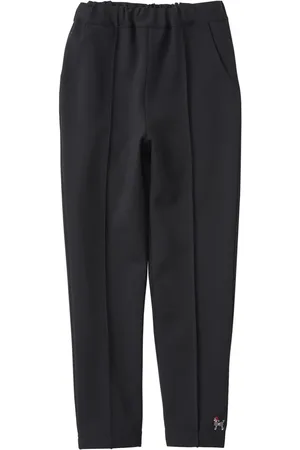 Familiar Pantalones con motivo bordado
