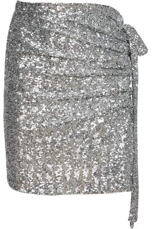 Paco rabanne Minifalda Jupe con lentejuelas