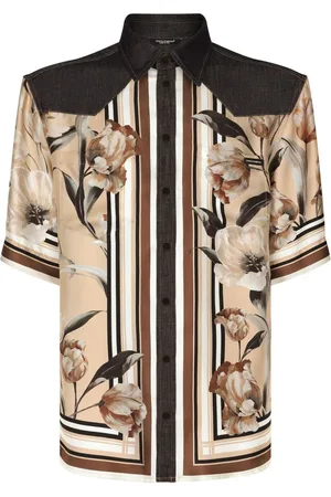 Dolce & Gabbana Camisa vaquera con motivo floral