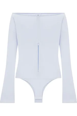 Courrèges Body con hombros descubiertos