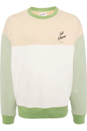 Café Kitsuné Sudadera con diseño colour block
