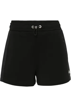 Moose Knuckles Pantalones cortos Mixmedia con placa del logo