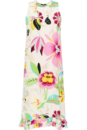 Gucci Vestido con estampado floral