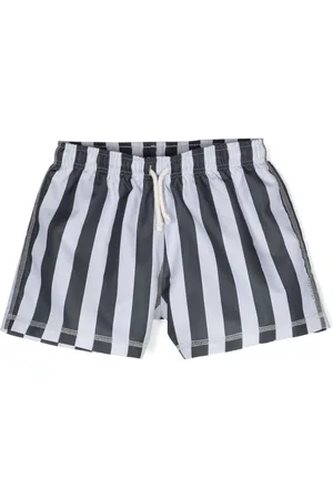 Le pandorine Bañador a rayas con cordones