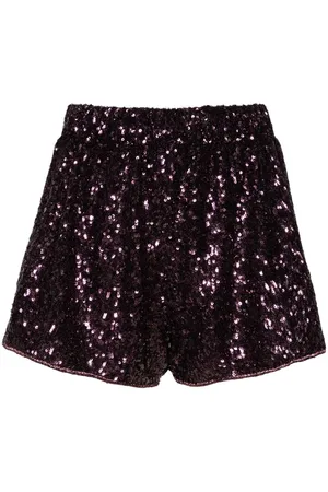 Oseree Pantalones cortos con lentejuelas