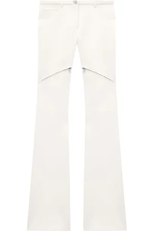 Courrèges Pantalones Ellipse con cremallera