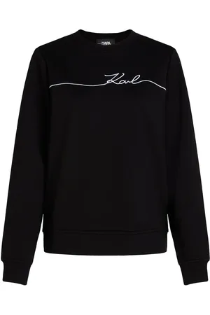 Karl Lagerfeld Sudadera con logo bordado