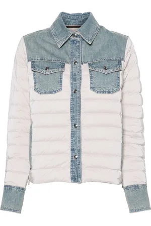 MOORER Chaqueta Esper con ribete vaquero