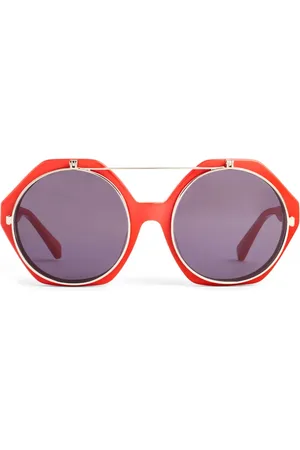 Mini Rodini Gafas de sol con montura geométrica