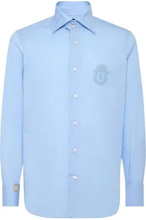 BILLIONAIRE Camisa con logo bordado