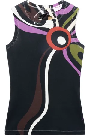 Puccini Top con estampado Marmo