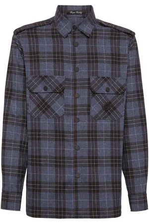 Philipp Plein Camisa con estampado Skull&Bones