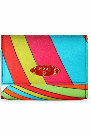 Puccini Monedero con estampado Iride