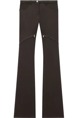 Courrèges Pantalones Ellipse de talle bajo