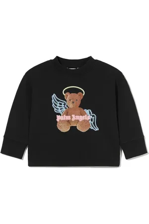 Palm Angels Sudadera Bear Angel con espalda abierta