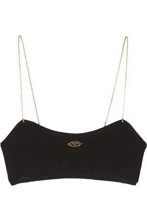 Puccini Top estilo bandeau de canalé