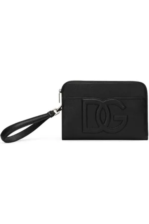 Dolce & Gabbana Bolso de mano con logo DG en relieve