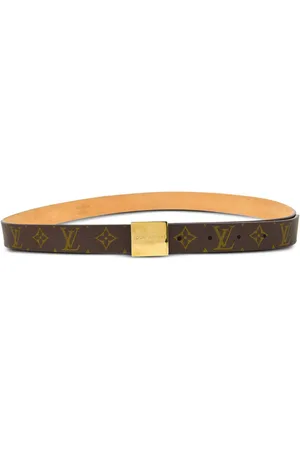 LOUIS VUITTON Cinturón Ceinture Carre con monograma 2001