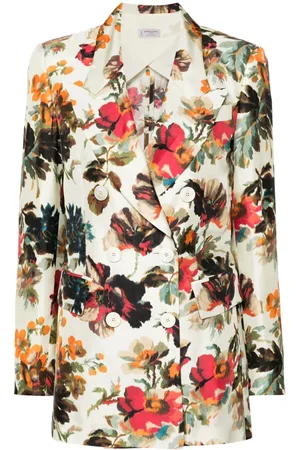 ALBERTO BIANI Blazer con estampado floral