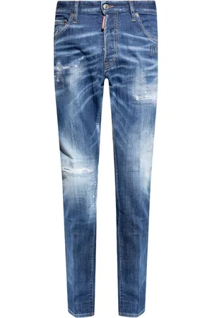 Dsquared2 Vaqueros con efecto envejecido