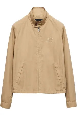 Prada Sobrecamisa con tejido de gabardina