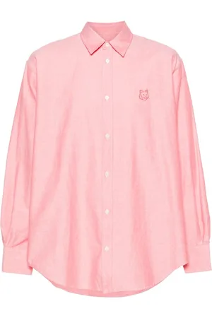 Maison Kitsuné Camisa con bordado Contour Fox Head