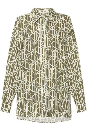 Diane von Furstenberg Camisa con estampado abstracto