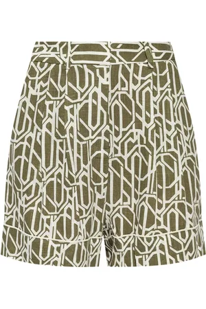 Diane von Furstenberg Pantalones cortos con motivo abstracto