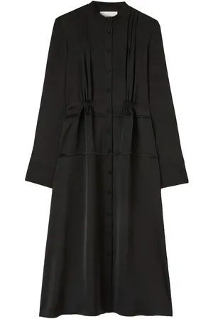 Jil Sander Vestido midi sin cuello
