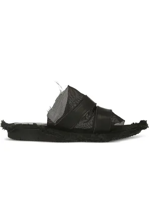 YOHJI YAMAMOTO Sandalias deshilachadas a capas