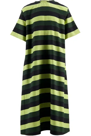 Marrakshi Life Vestido estilo camiseta a rayas