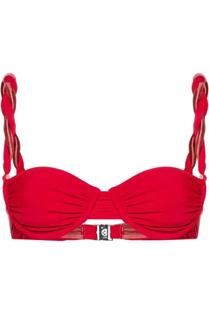 Isa Boulder Top de bikini Chunky Rope con aros