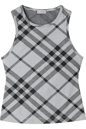 Burberry Top sin mangas con motivo Vintage Check
