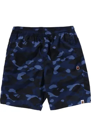 A Bathing Ape Bañador con motivo militar