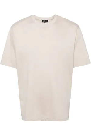 MAN ON THE BOON. Camiseta Glossy con cuello redondo
