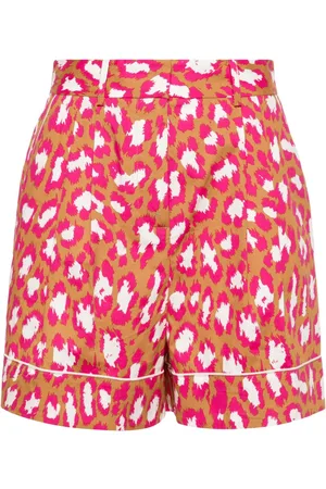 Diane von Furstenberg Pantalones cortos de vestir Balbino estampado
