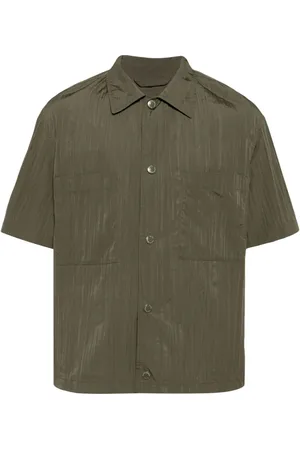 MAN ON THE BOON. Camiseta plisada
