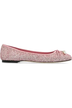 Jimmy Choo Bailarinas Elme con purpurina