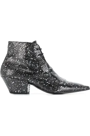 Saint Laurent Botas Belle 45 con cordones