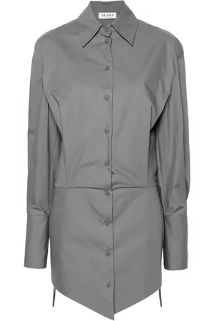The Attico Vestido camisero Silvye corto