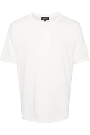 MAN ON THE BOON. Camiseta con cuello redondo