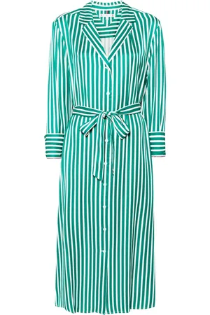 Tommy Hilfiger Vestido camisero midi a rayas