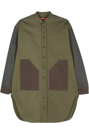 Colville Camisa con diseño colour block