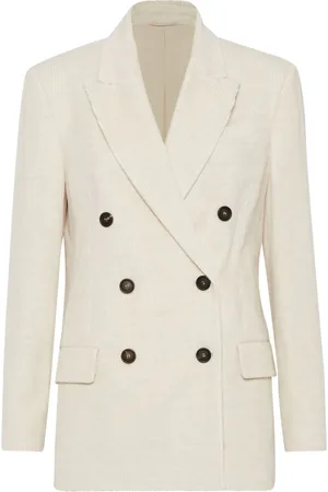 Brunello Cucinelli Blazer con doble botonadura